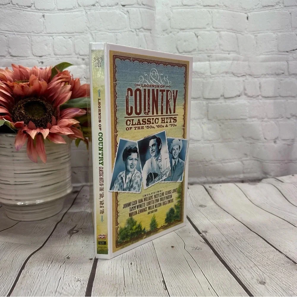 Vintage legands of country classic hits 3 vol cd set somy bmg